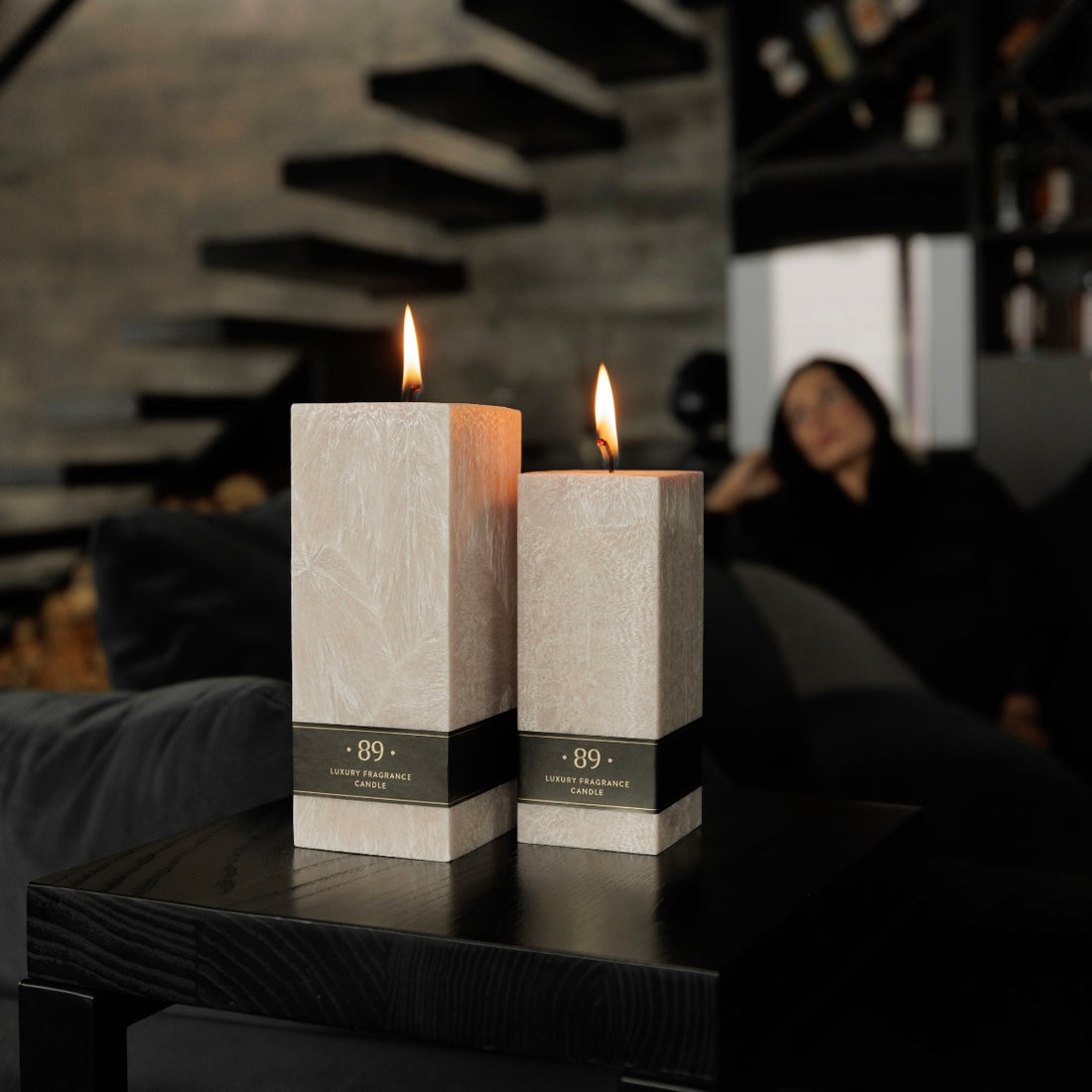 Palm Wax Maxi Candle